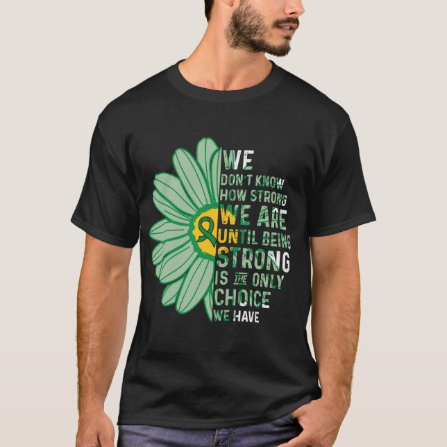 We Are Strong- Traumatic Brain Injury Awareness Su T-Shirt (Front)
