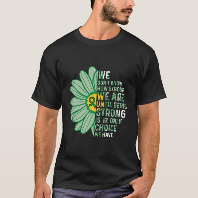 We Are Strong- Traumatic Brain Injury Awareness Su T-Shirt (Front)