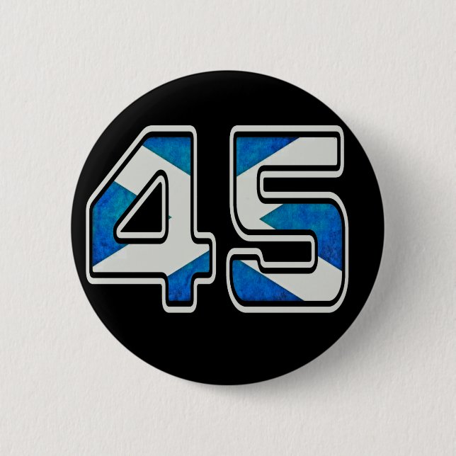 We Are The 45% Badge (dark) (Front)