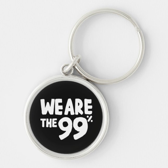 We Are the 99% Key Ring (Front)