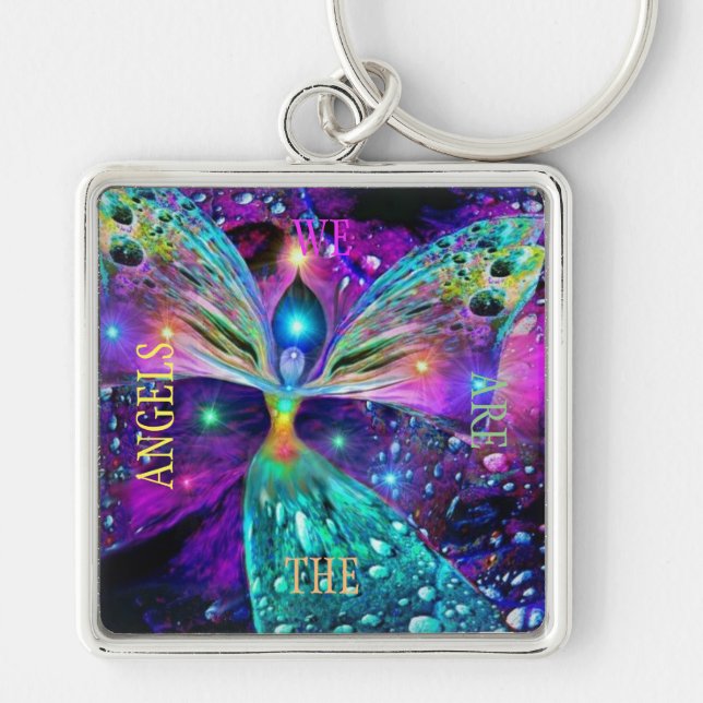 WE ARE THE ANGELS   KEYCHAIN (Front)