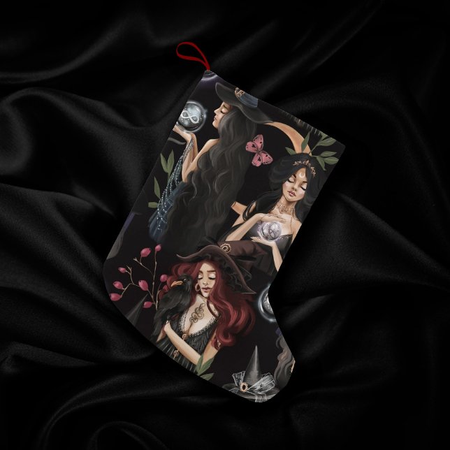 We Are the Daughters of Witches You Could Not Burn Small Christmas Stocking (Creator Uploaded)