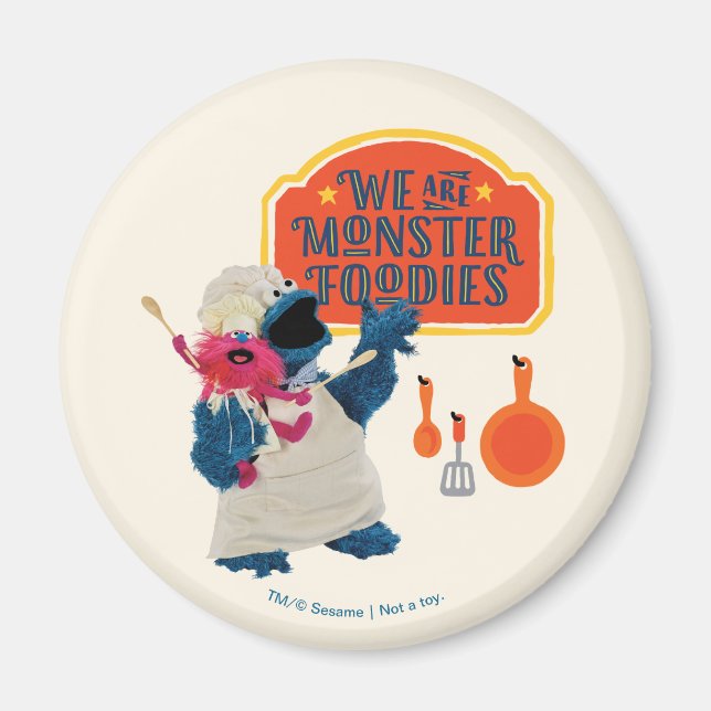 We Are the Monster Foodies Magnet (Front)