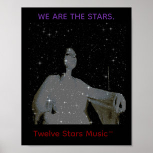 We are the stars ALBUM ART POSTER