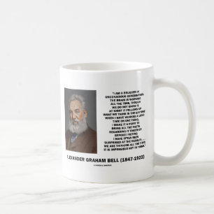 We Are Thinking All The Time Impossible Not Think Coffee Mug