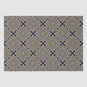 We Are Watching You Navy And Gold Tiled Craft Tissue Paper