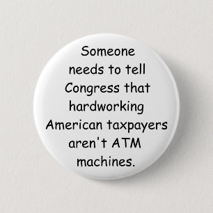 We Aren't ATMs button