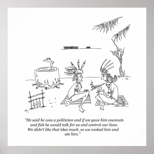 We Ate Him matte poster (Front)