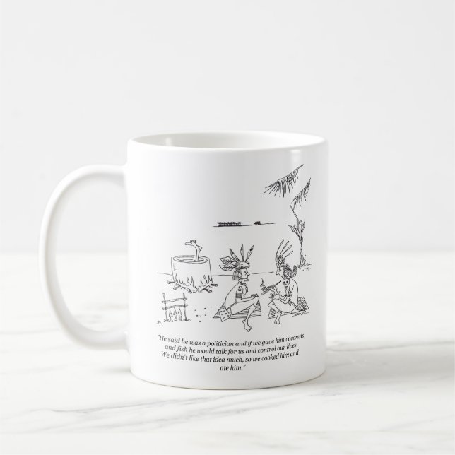 We Ate Him mug (Left)