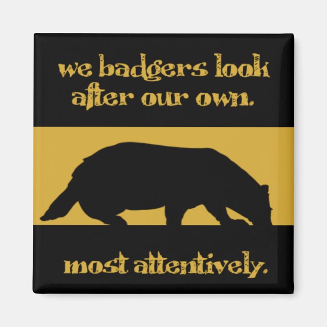 we badgers magnet (Front)