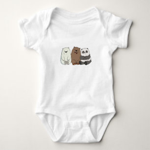 we bare bear baby cloth printed shirt