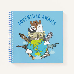 We Bare Bears - Adventure Awaits Notebook