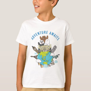 We Bare Bears - Adventure Awaits T-Shirt