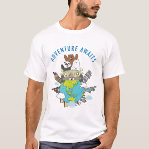 We Bare Bears - Adventure Awaits T-Shirt