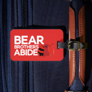 We Bare Bears - Bear Brothers Abide Luggage Tag