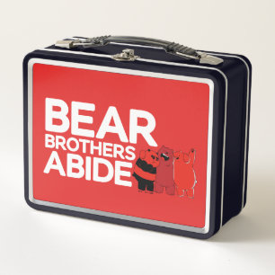 We Bare Bears - Bear Brothers Abide Metal Lunch Box