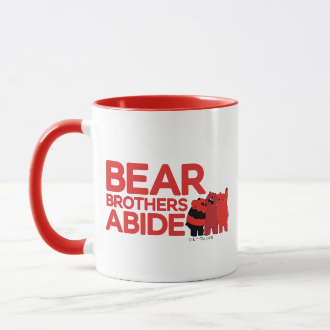 We Bare Bears - Bear Brothers Abide Mug (Left)