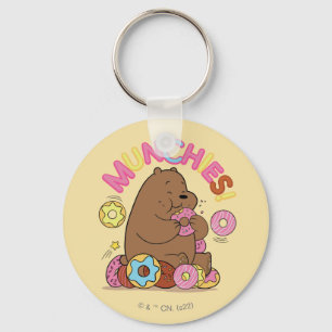 We Bare Bears - Grizz Doughnut Munchies! Key Ring
