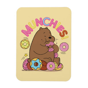 We Bare Bears - Grizz Doughnut Munchies! Magnet
