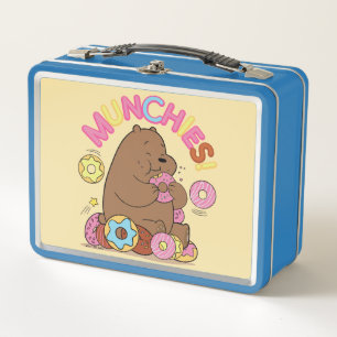 We Bare Bears - Grizz Doughnut Munchies! Metal Lunch Box