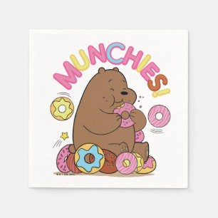 We Bare Bears - Grizz Doughnut Munchies! Napkin