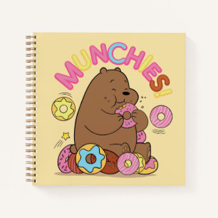 We Bare Bears - Grizz Doughnut Munchies! Notebook