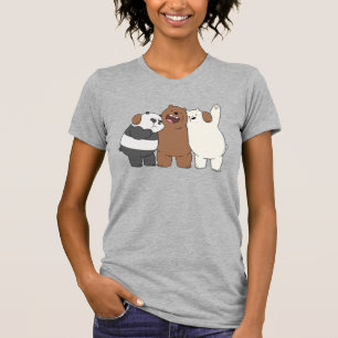 We Bare Bears Group Hug T-Shirt