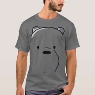 We Bare Bears Ice Bear Big Face  T-Shirt