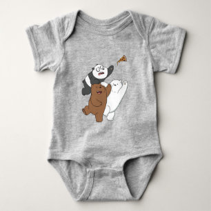 We Bare Bears - Last Pizza Slice Baby Bodysuit