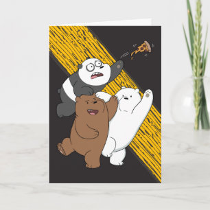 We Bare Bears - Last Pizza Slice Card