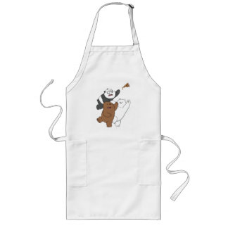 We Bare Bears - Last Pizza Slice Long Apron