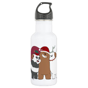 We Bare Bears - Season's Greetings 532 Ml Water Bottle