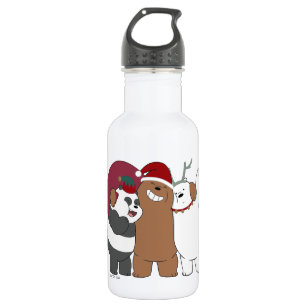 We Bare Bears - Season's Greetings 532 Ml Water Bottle