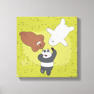 We Bare Bears - #SquadGoals Canvas Print