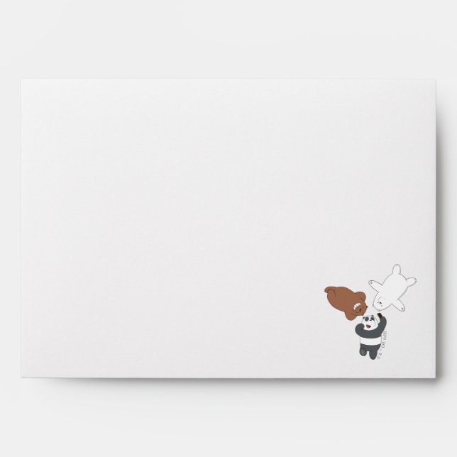 We Bare Bears - #SquadGoals Envelope (Front)