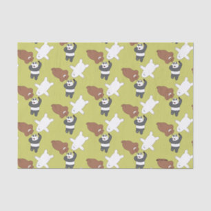 We Bare Bears - #SquadGoals Tissue Paper