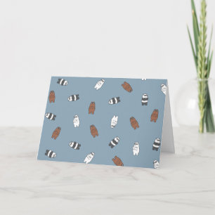 We Bare Bears - Sunglass Bears Pattern Card