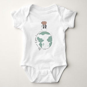 We Bare Bears - Take Care of Your Home Baby Bodysuit