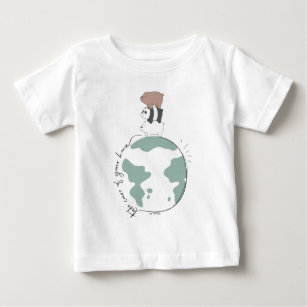 We Bare Bears - Take Care of Your Home Baby T-Shirt