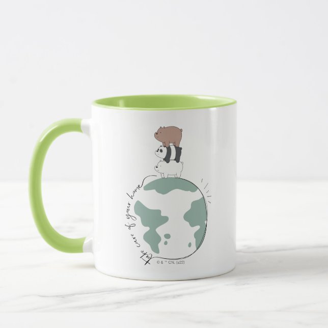 We Bare Bears - Take Care of Your Home Mug (Left)