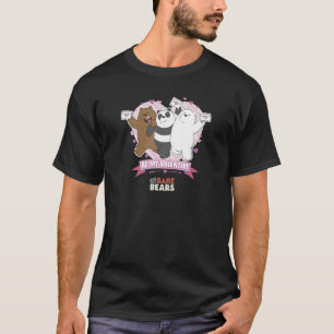 We Bare Bears Valentine's Day Standing Group Shot T-Shirt