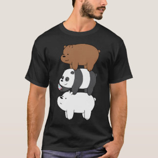 We Bare Bearsâ„¢ Grizzly, Panda, And Ice Bear  T-Shirt