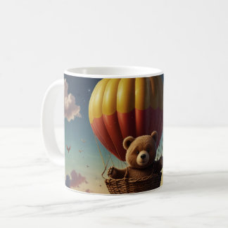 We bearly wait! baby shower brown bear coffee mug