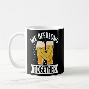 We Beerlong Together Smoker Grill Barbecue Meat Gr Coffee Mug