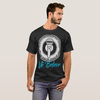 We Believe Men's Basic Dark T-Shirt