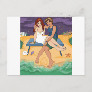 We Belong To The Sea Postcard