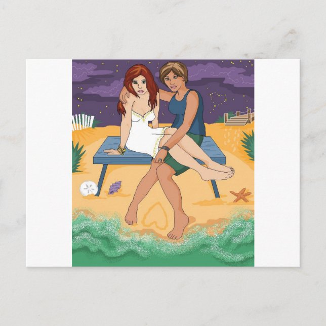 We Belong To The Sea Postcard (Front)