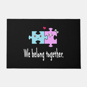 We belong together doormat
