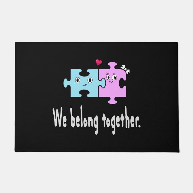 We belong together doormat (Front)