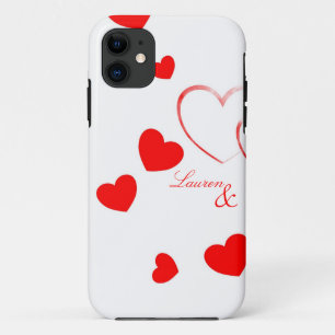 We Belong Together - Left Part - Cute Hearts - iPhone 11 Case